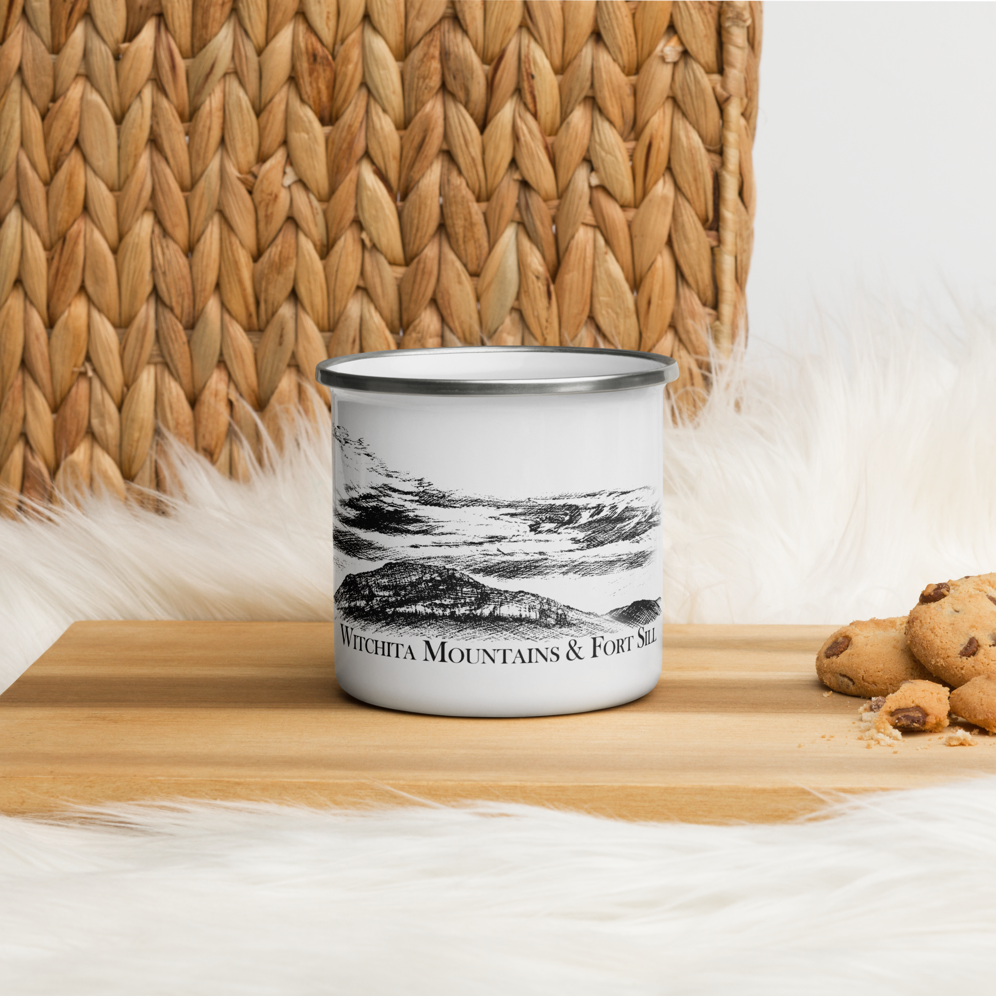 Enamel Mug - Mt. Scott