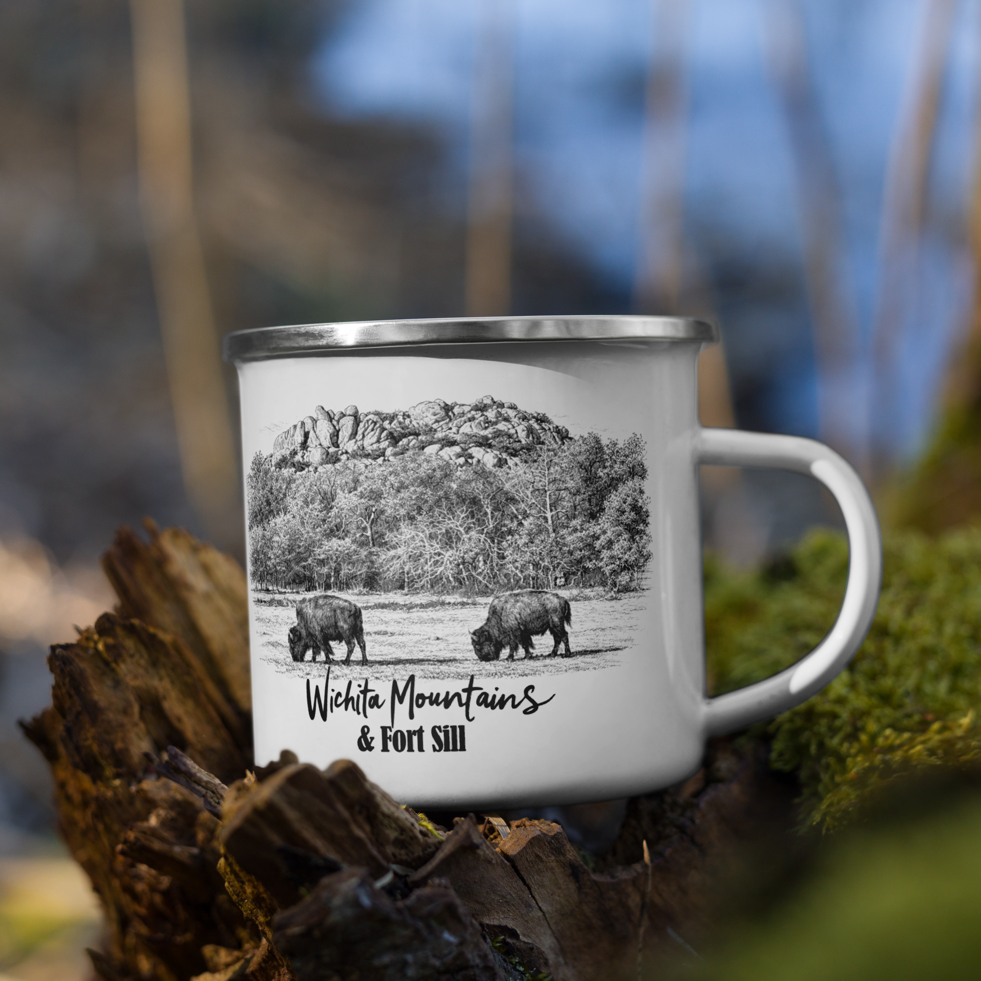 Enamel Mug - Wichita Bison
