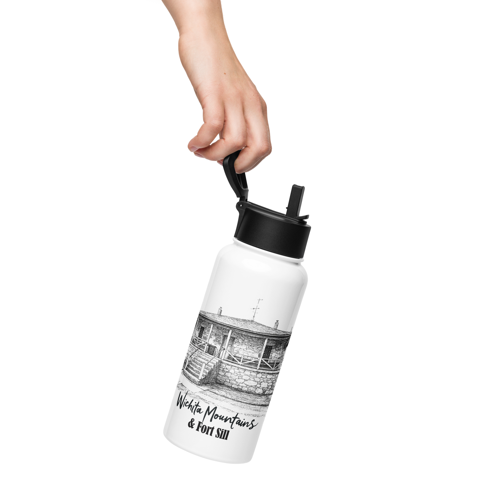 stainless-steel-water-bottle-with-a-straw-lid-white-32-oz-front-69ff079f11f56