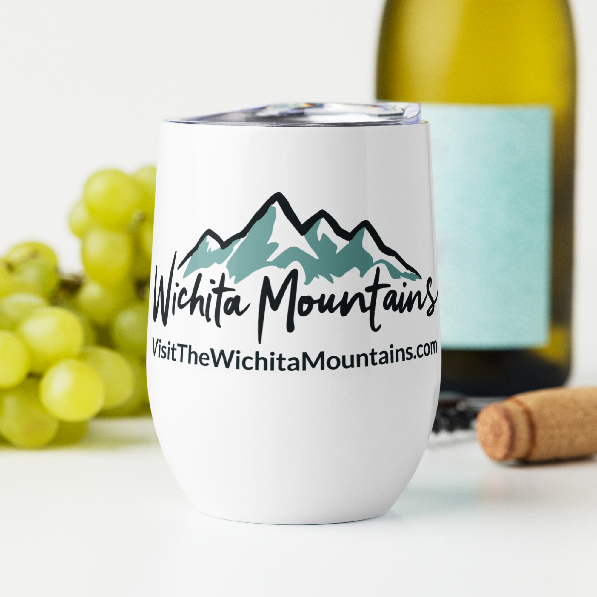 Wine Tumbler - Wichita Mountains